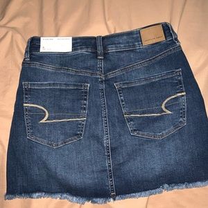 super cute denim mini skirt!!